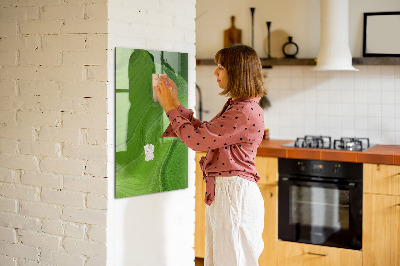 Schreib magnettafel Abstrakte Wellen