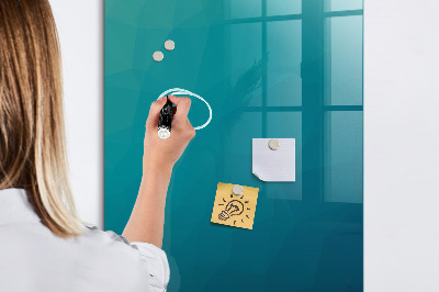 Magnettafel zum schreiben Geometrische Abstraktion