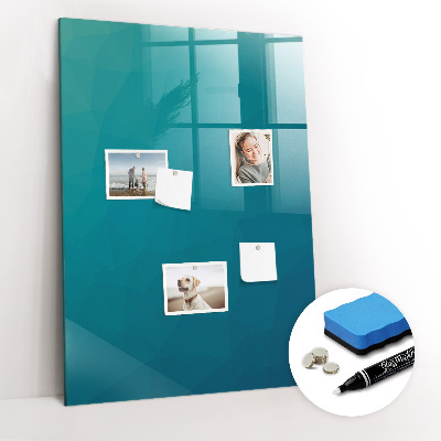 Magnettafel zum schreiben Geometrische Abstraktion