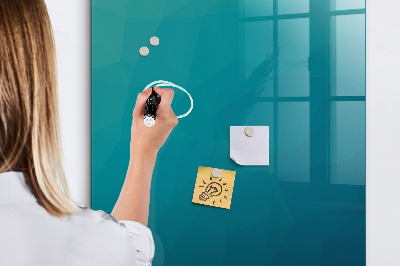 Magnettafel zum schreiben Geometrische Abstraktion