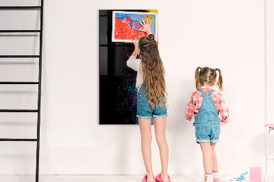 Schreib magnettafel Farbiges Pulver