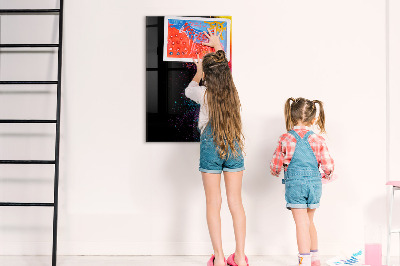 Schreib magnettafel Farbiges Pulver