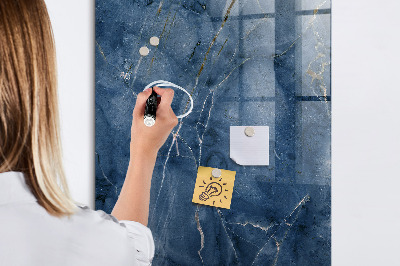 Magnettafel zum schreiben Dekorativer Marmor
