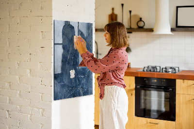 Magnettafel für Kinder Dekorativer Marmor