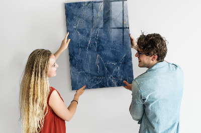 Magnettafel zum schreiben Dekorativer Marmor