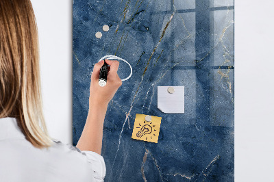 Magnettafel zum schreiben Dekorativer Marmor