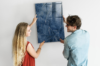Magnettafel zum schreiben Dekorativer Marmor