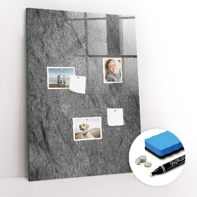 Schreib magnettafel Felsstruktur
