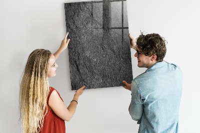 Schreib magnettafel Felsstruktur