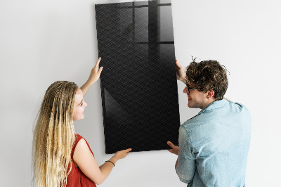 Magnettafel zum schreiben Dunkles Muster