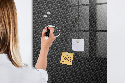 Magnettafel zum schreiben Dunkles Muster