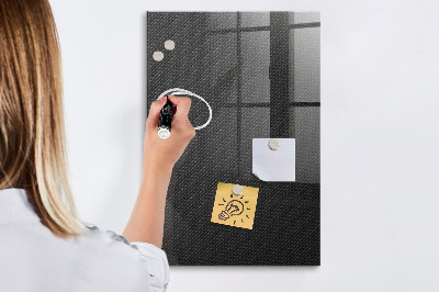 Magnettafel zum schreiben Dunkles Muster