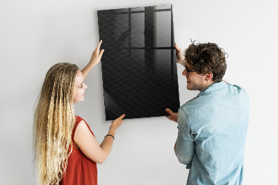 Magnettafel zum schreiben Dunkles Muster