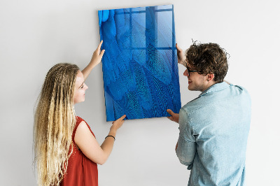 Schreib magnettafel Vogelfeder