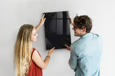 Schreib magnettafel Einfarbige Leinwand
