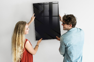 Magnettafel mit Magneten Einfarbige Leinwand