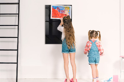 Schreib magnettafel Einfarbige Leinwand