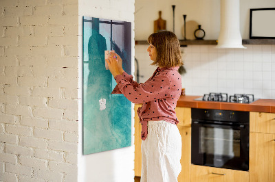 Trocken abwischbare Magnettafel Nautische Abstraktion