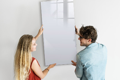 Magnettafel mit Marker Dunkelweiße Farbe