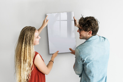 Magnettafel mit Marker Dunkelweiße Farbe