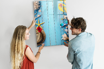 Magnetische Schreibtafel Strandset