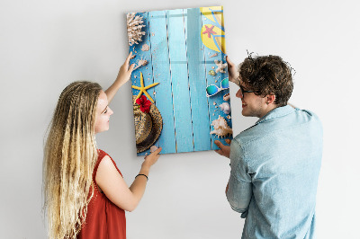 Magnetische Schreibtafel Strandset