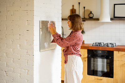 Magnetische Schreibtafel Schatten von Palmblättern