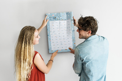 Magnettafel mit Marker To-Do-Liste