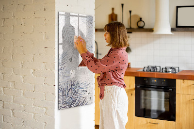 Magnetische Schreibtafel Palmblätter