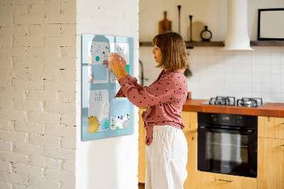 Magnetische Schreibtafel Galaktischer Planer