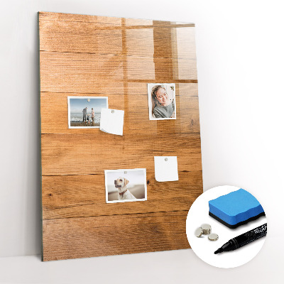 Magnetische Schreibtafel Holzplatten