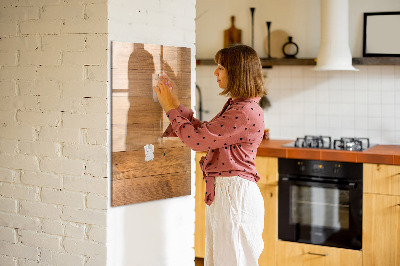 Magnetische Schreibtafel Holzplatten