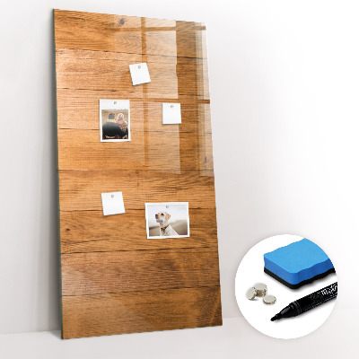 Magnetische Schreibtafel Holzplatten