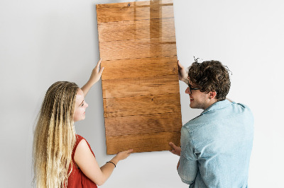 Magnetische Schreibtafel Holzplatten