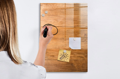 Magnetische Schreibtafel Holzplatten