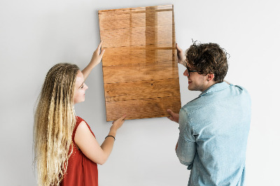 Magnetische Schreibtafel Holzplatten