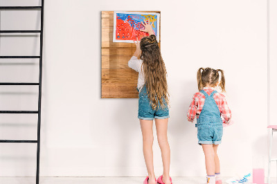 Magnetische Schreibtafel Holzplatten