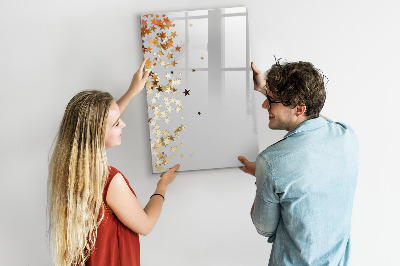 Magnetische Schreibtafel Sterne