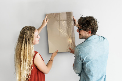 Magnettafel mit Marker Abstraktes Licht