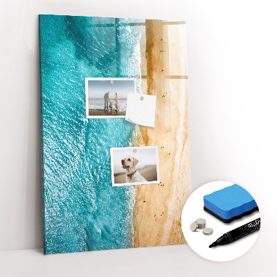 Magnetische Schreibtafel Meeresstrand