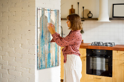 Magnetische Schreibtafel Gealtertes Holz