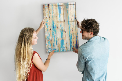 Magnetische Schreibtafel Gealtertes Holz