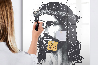 Magnetische Schreibtafel Jesus Christus