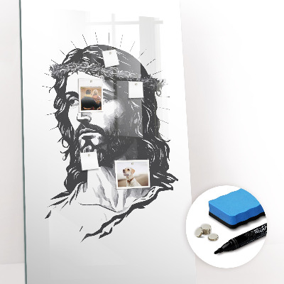 Magnetische Schreibtafel Jesus Christus