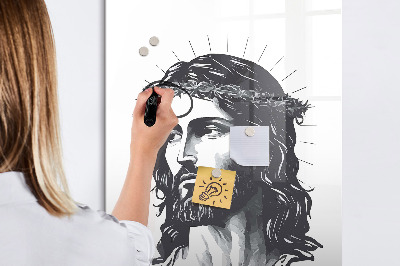 Magnetische Schreibtafel Jesus Christus