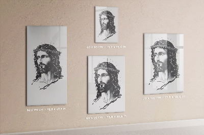 Magnetische Schreibtafel Jesus Christus