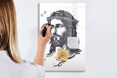 Magnetische Schreibtafel Jesus Christus