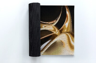 Matten für draußen Abstraktes Gold