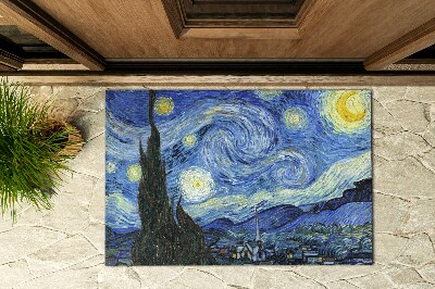 Matten für draußen Eine Nacht voller Sterne
