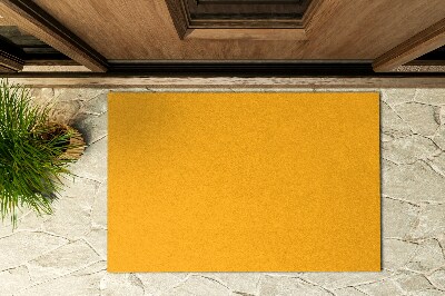 Outdoor-Türmatte vor der Tür Mandarine süß